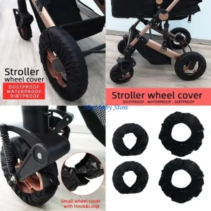 Couvreroues poussette OLEY protection antipoussière antieau antisalissure installation facile design universel usage quotidien bébé