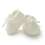 Chaussures de bébé tricotées en laine pour nouveauné 018 mois chaudes et confortables premières chaussons intérieures sans logo unisexe douces et élastiques