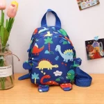 Sac à dos enfant dinosaures motifs animés polyester étanche design ludique écolière enfants 36 ans accessoires scolaires