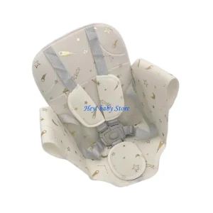 Coussin de dossier bébé haute sécurité 5 points motif étoile lune beige enfant 36 ans chaise voiture maison