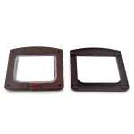 Porte pour chiens et chats écran magnétique verrouillable fenêtre extérieure verrouillage à 4 voies maison entrée libre jardin moderne  Brown