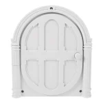 Porte murale décorative en plastique blanc design classique intérieur décoration chambre bébé rangement