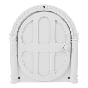 Porte murale décorative en plastique blanc design classique intérieur décoration chambre bébé rangement
