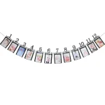 Guirlande Photo Anniversaire Bébé 1 An Fille Garçon Cadeau Mémorable Décoration Fête Mensuelle