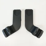 Adaptateur poussette Cybex Beezy compatible Aton Cloud Q/Z et Maxi Cosi  Support universel en plastique noir sécuritaire