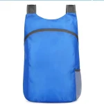 Sac à dos léger polyester portable poche frontale bretelles respirantes sac compact versatile usage quotidien sac de voyage sac pliable