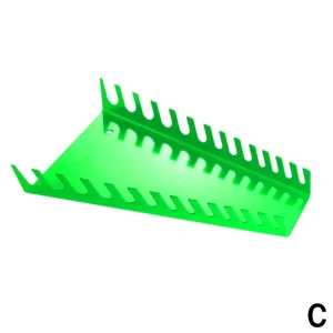 Organisateur mural outils de jardin support suspendu en plastique vert fixations murales encoches pour rangement extérieur jardin potager pratique et durable Organisateur mural outils de jardin support suspendu en plastique vert fixations murales encoches pour rangement extérieur jardin potager pratique et durable