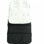 Housse de pied chaude pour poussette et siègeauto bébé coussin doux en coton protection contre le froid design moderne usage quotidien saisonnier 02 ans