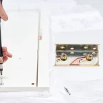 Connecteurs lit bébé robustes galvanisés antirouille supports cadre bois attaches rail réparation 4 pièces