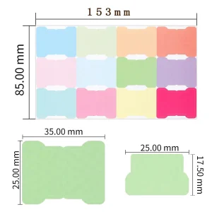 Marqueurs adhésifs pastel pour organisation documents étiquettes Bible journal intime synchronisation 60 feuilles  Set multicolore