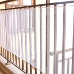 Filet de sécurité pour barrière bébé maille durable résistant aux déchirures escalier balcon berceau animaux de compagnie facile à installer maison