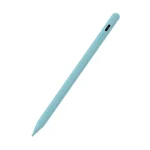Stylet universel tablette tactile haute précision écran numérique crayon sans fil lumière indicateur charge design épuré bleu pastel