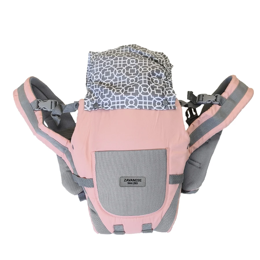 Portebébé ergonomique confortable bébé 02 ans tissu respirant capuche protection soleil