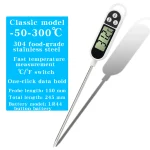 Thermomètre alimentaire numérique IVOLWIN haute précision pour bébés cuisson eau huile lait température centrale TP300