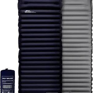 Matelas gonflable camping Wolf Walker confort extérieur imperméable 2 couleurs housse rangement portable ultraléger outdoor famille randonnée trekking Matelas gonflable camping Wolf Walker confort extérieur imperméable 2 couleurs housse rangement portable ultraléger outdoor famille randonnée trekking