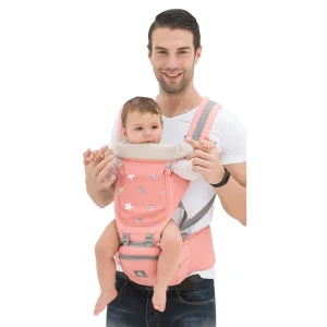 Portebébé ergonomique Hipseat pour bébé respirant kangourou face avant voyage 036M