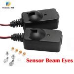 Capteur infrarouge de garage FENGDU kit de sécurité détection de mouvement capteur photoélectrique ABS noir LED verte installation facile haute qualité