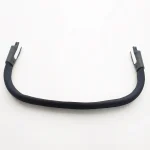 Accoudoir Poussette Cybex Libelle Libelle2 Orfeo Pro Bumosquito Barre PareChocs Main Courante Flexible Pliable Sécurité Confort bébé Noire