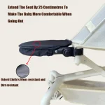 Extension reposejambes poussette ajustable longueur coussin rembourré sécurité bébé accessoires poussette solution confort