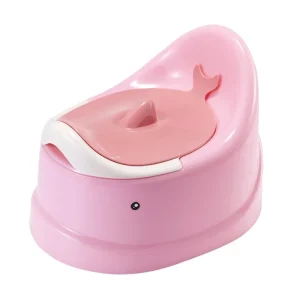 Pot d’entraînement bébé portable conception sécurisée antidérapant design ludique rose vif idéal pour voyage et apprentissage toilettes Pot d’entraînement bébé portable conception sécurisée antidérapant design ludique rose vif idéal pour voyage et apprentissage toilettes