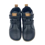 Chaussures bébé fille garçon Tipsie Toes Top en cuir véritable bout rond velcro noir beige 13 ans