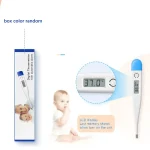 Thermomètre numérique bébé sans contact mesurage précis fièvre axillaire oreille confort usage quotidien santé bébé protection parentale