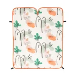 Sac de Couchage Doux et Étanche pour Poussette Bébé Enveloppe en Coton 85x64cm Sécurité et Confort 012 Mois Seaside