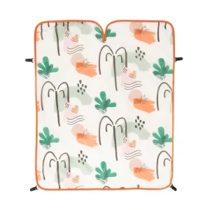 Sac de Couchage Doux et Étanche pour Poussette Bébé Enveloppe en Coton 85x64cm Sécurité et Confort 012 Mois Seaside