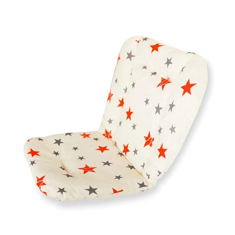 Coussin de siège universel pour poussette et chaise haute bébé doublure en coton polymère doux housse amovible maternité style moderne sécurité renforcée
