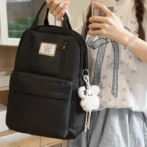 Sac à dos multifonction bébé élégant imperméable avec compartiments pour portage et quotidien