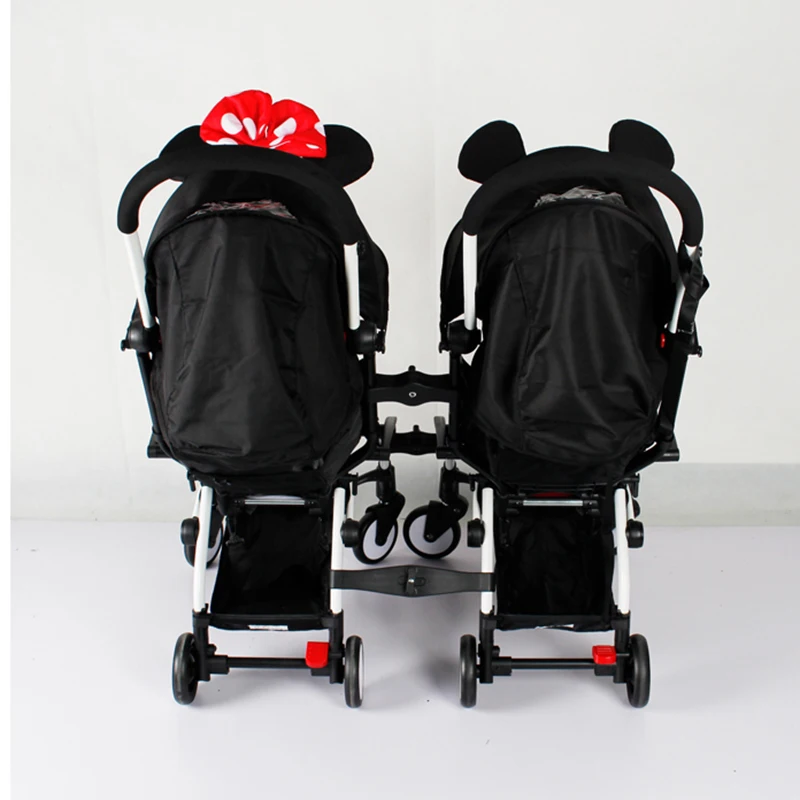 Coupleur 3 pièces poussette Babyzen Yoyo adapter 2 Yoya en jumelle accessoire poussette bébé sécurité qualité durabilité