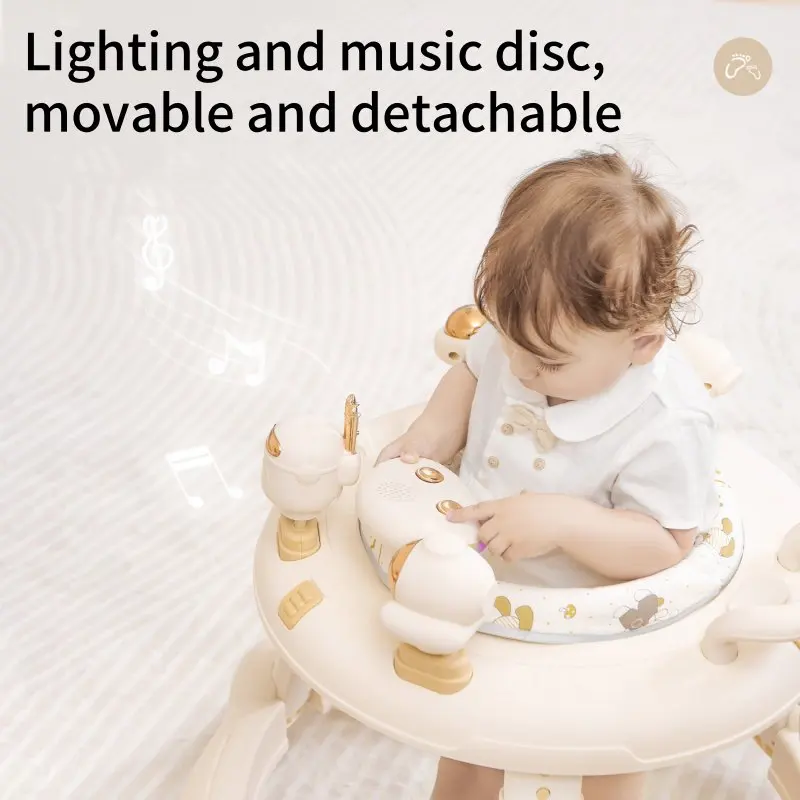 Chariot marche bébé 636 mois prév Ojambes pliable antirenversement manuel poussette accessoire bébé sécurité pratique Guangdong certification 3C