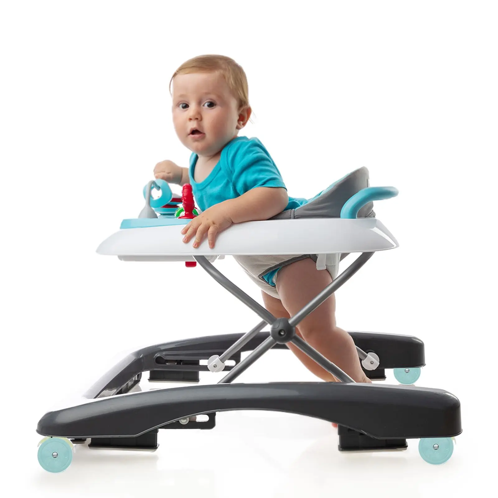 Roues silencieuses 360 degrés design moderne mobilité fluide accessoires mobilier bébé