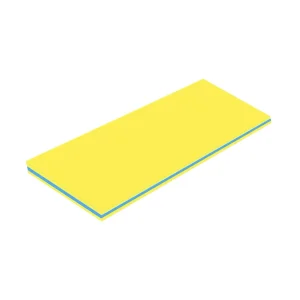 Tapis de Yoga et Gymnastique Confortable pour Exercices domicile ou groupe Matériau PVC antidérapant Design Minimaliste Léger et Compact Usage多 familial ou sportif