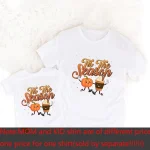 Tis The Season TShirts Set for Mom and Child Fall Halloween Themed Comfortable and Stylish