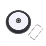 Jeu de roues en caoutchouc pour poussette Babyzen YOYA YOYO  Accessoires de remplacement DIY pour avant et arrière  Front wheel