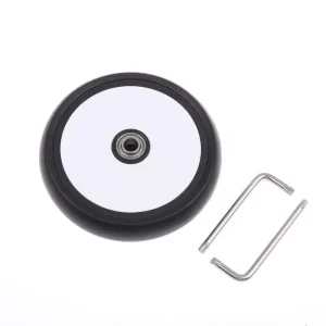 Jeu de roues en caoutchouc pour poussette Babyzen YOYA YOYO  Accessoires de remplacement DIY pour avant et arrière  Front wheel