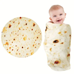 Couverture d’emmaillotage Burrito pour bébé couverture de douche en flanelle cadeau de première année nouveauné 03 ans polka dot unisexe facile à entretenir