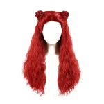 Costume de cosplay Descendants 4 pour enfants robe princesse rouge veste chemise pantalon uniforme set 6 pièces taille 110130