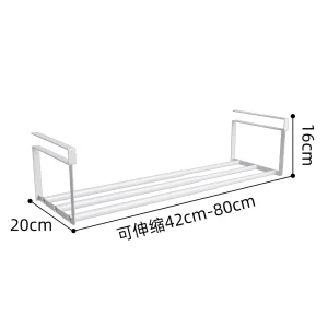 Étagère à chaussures bambou rangement mural compact 80cm extensible 42cm 20cm profondeur 16cm hauteur design épuré anticorrosion Étagère à chaussures bambou rangement mural compact 80cm extensible 42cm 20cm profondeur 16cm hauteur design épuré anticorrosion