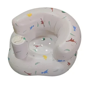 Siège gonflable enfants dinosaure canapé aquatique enfants siège gonflable extérieur support boissons canapé gonflable enfants usage camping piscine jardin