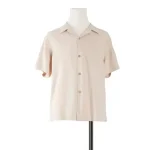 Chemise sans manches pour Enfants et Hommes Coupe décontractée Été Minimaliste Coloris beige Confortable Pratique Accessoires inclus Coton Qualité premium Usage quotidien Porté été printemps