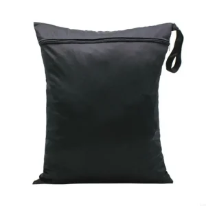 Coussin sol bébé confortable polyester déhoussable fermeture éclair portable noir moderne 40x50cm