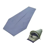 Tente de camping conique en tissu synthétique vert olive imperméable compacte résistante abri de randonnée pour camping trekking et festivals