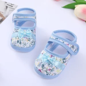 Chaussures bébé antidérapantes printemps automne 39 mois floral velcro doux confort Chaussures bébé antidérapantes printemps automne 39 mois floral velcro doux confort