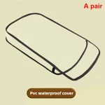 Couverture étanche PVC pour guidon moto protection extérieure housse imperméable style moderne facile à utiliser qualité supérieure beige noir PVC protection éléments extérieurs housse de poignée couverture universelle