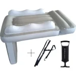 Canapé gonflable extensible intérieur extérieur PVC confort moderne design épuré portable voyage séjour temporaire