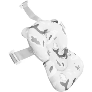 Coussin de bain bébé antidérapant support ajustable thème baleine bleue confort et sécurité pour nouveauné Coussin de bain bébé antidérapant support ajustable thème baleine bleue confort et sécurité pour nouveauné