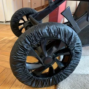 4 pièces couverture roue poussette antipoussière protecteur pneu infantile étui antisalissure pour landau fauteuil roulant bébé 4 pièces couverture roue poussette antipoussière protecteur pneu infantile étui antisalissure pour landau fauteuil roulant bébé