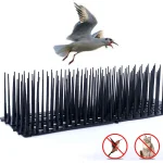 Pointes d&rsquo;oiseaux clôture en plastique antiaccroche protection murale pour éloigner les oiseaux sans danger sécurité extérieure durable et esthétique